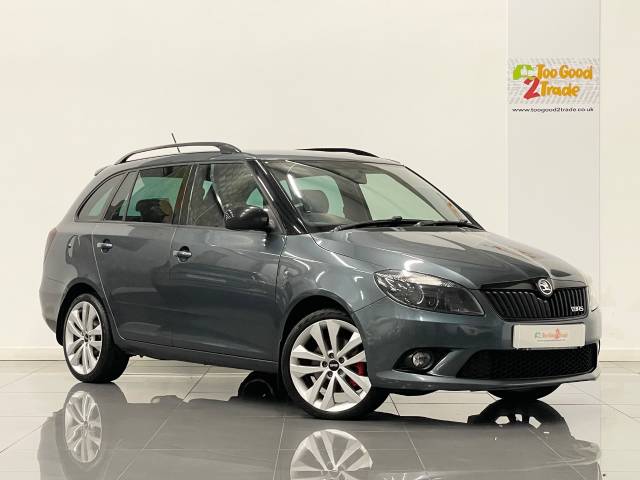 Skoda Fabia 1.4 TSI vRS 5dr DSG Estate Petrol Grey