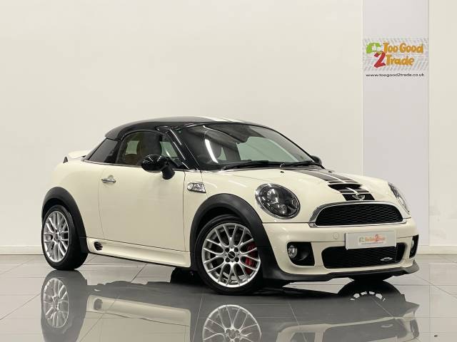 Mini Coupe 1.6 John Cooper Works 3dr [Start Stop] Coupe Petrol White