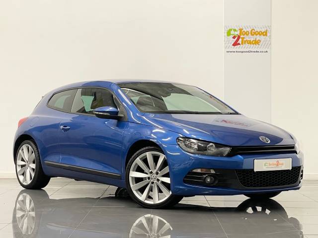 Volkswagen Scirocco 2.0 TSI 210 GT 3dr Coupe Petrol Blue
