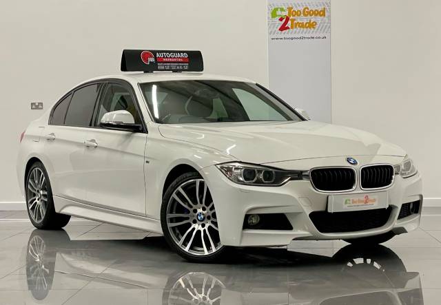 BMW 3 Series 2.0 318d M Sport 4dr Saloon Diesel White